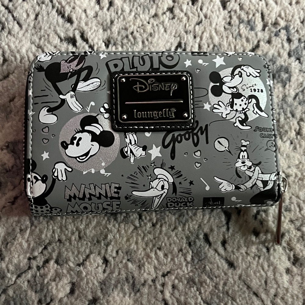 Loungefly Disney Wallet with Mickey and Friends